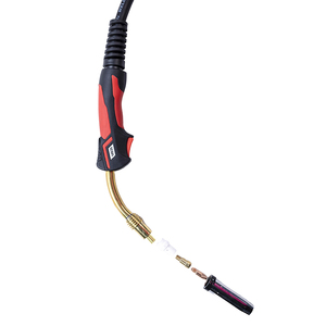 Hochwertiger VERDA MB36KD Luftgekühlter CO2/Mischgas-Schutzkupferbeschichteter Winkelkopf 230A CO2/200A Mischgas-Schweißbrenner MB36KD MB36K - Product Image 1