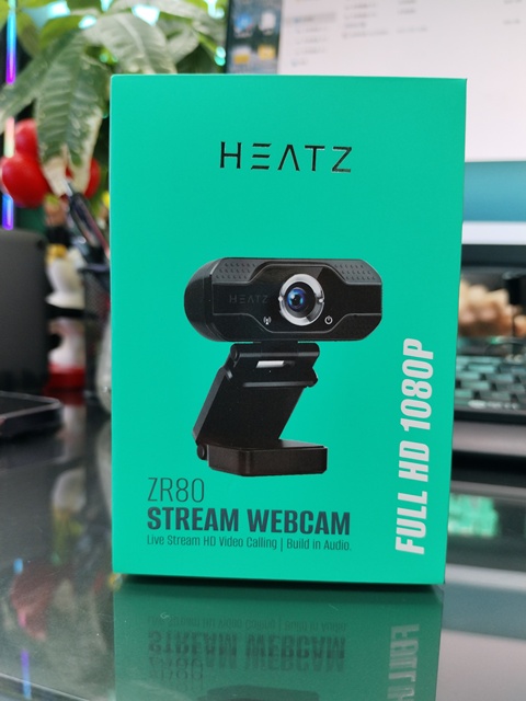 HEATZ ZR80 High Quality PC Webcam Full HD 1080P 2K 4K USB WiFi Black with CMOS Image Sensor in Stock