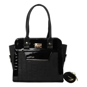 Bolsa de fútbol para mujer Fana Amira M3743, color negro, con doble asa y cierre de cremallera, ropa deportiva juvenil - Product Image 1