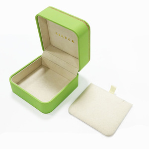 Jewelry Box Factory Design of High-End Pu <b>Leather</b> <b>Bracelets</b> Rings, Pendants Necklaces <b>Bracelets</b> Jewelry Box - Product Image 3