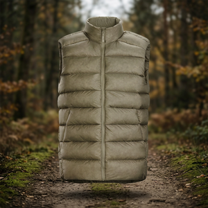 Gilet chauffant pour homme et femme, vêtement d'extérieur thermique, coupe-vent, fermeture éclair, polyester, chauffage USB - Product Image 4