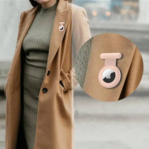 Housse de protection anti-perte Broche en silicone pour Apple Airtag Cover - Product Image 5