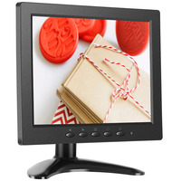 Monitor LCD Mini CCTV TFT de 8 Pulgadas con Pantalla IPS de Tamaño Pequeño