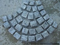 Dalle De Granit de Pavage Bon Marché En Forme De Ventilateur À L'extérieur des Carreaux Et Dalles de Pavement ou De Revêtement Pavé Artificiel, Leeca Sira Rouillé D'ardoise Pavage/