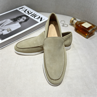 Mocassins pour Hommes 2026 – Chaussures d'Été Légères et Respirantes en Daim, Souples et Plates à Enfiler – Vente en Gros Usine – Luxe Discret