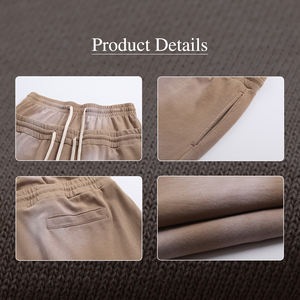 Shorts de Cintura Alta con Doble Cinturilla, Lavado y Desgastado, Estilo Cargo, Holgados, Casuales y Deportivos - Product Image 5