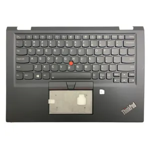 ThinkPad X390 יוגה Palmrest עליון מקרה כיסוי + מקלדת ארה"ב FRU 02HL645 ארה"ב