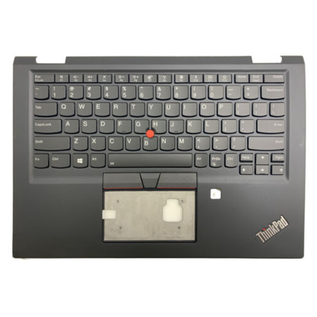 ThinkPad X390 Yoga Palmrest Upper Case Cover + US Keyboard FRU 02HL645 US