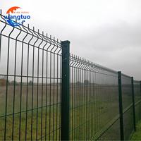 Paneles de Malla Metálica Curvada en V de 50*200mm a Precio Económico, Panel de Cerca 3D para Jardín