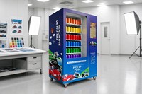 Distributeur de boissons à double porte grande capacité pour zones à fort trafic