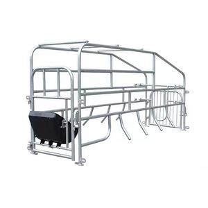 Attrezzature per Zootecnia, Gabbie per Parto Singolo per Scrofe, Recinti per Allevamento Suini in Acciaio Zincato, Prezzo Competitivo - Product Image 2