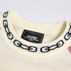Venta al por mayor 100% algodón camiseta de manga corta de gran tamaño con logotipo personalizado de impresión de pantalla de alta calidad - Product Image 3