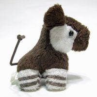 Okapi en peluche douce marron, nouvellement développé, best-seller