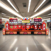 4x4m Carnival Store Kiosk Cabina de concesión de acero inoxidable y silicona a la venta