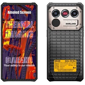 Caméra thermique pour navires pétrochimiques Delan, grande batterie, écran haute résolution, Aloha_5G, anti-explosion - Product Image 3