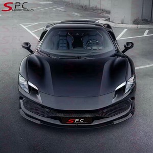 Kit carrosserie en fibre de carbone sèche SPC 296 pour <span class=keywords><strong>Ferrari</strong></span> 296 style RY, kit carrosserie en fibre de carbone sèche pour <span class=keywords><strong>Ferrari</strong></span> 296 2021+ - Product Image 2