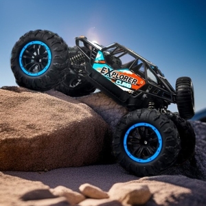 Tutto il terreno in plastica <span class=keywords><strong>telecomandata</strong></span> RC giocattolo <span class=keywords><strong>per</strong></span> <span class=keywords><strong>bambini</strong></span> include caricabatterie in confezione - Product Image 6