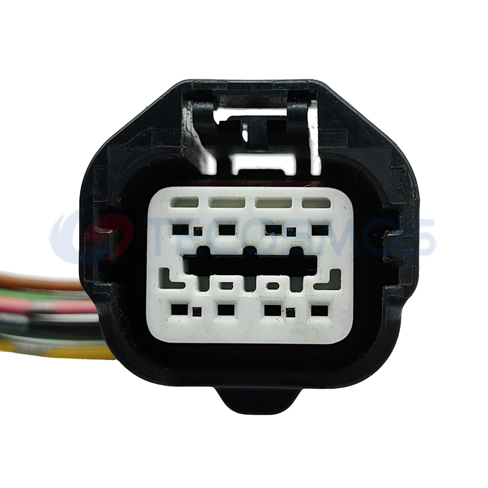 Waterproof Copper ABS Wire Connector Cable Harness Automotive Enclosure for Nissan Infiniti 8pin Female 7183-7876-30