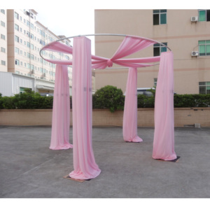 ฉากหลังแบบพกพาปรับได้สำหรับงานอีเว้นท์พร้อมขาตั้งผ้าม่าน - Product Image 2