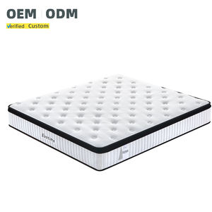 Kasur certimur 11/13 kaki jangkauan Us mewah <span class=keywords><strong>Queen</strong></span> <span class=keywords><strong>Soft</strong></span> Pocket Spring Mini kantung pegas busa memori matras hipo-alergi - Product Image 2