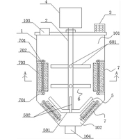 Petit réservoir de mélange de shampoing chimique industriel Mélangeur de détergent liquide Agitateur Lavage des mains Machine de fabrication de savon liquide vaisselle
