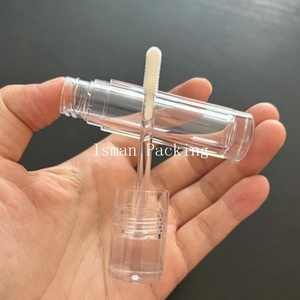 ISMAN - Tubos de Brillo Labial Transparentes de Cristal de 3 ml, 5 ml y 7 ml, Envases Redondos y Transparentes para Brillo Labial, Personalizables con Logotipo - Product Image 5