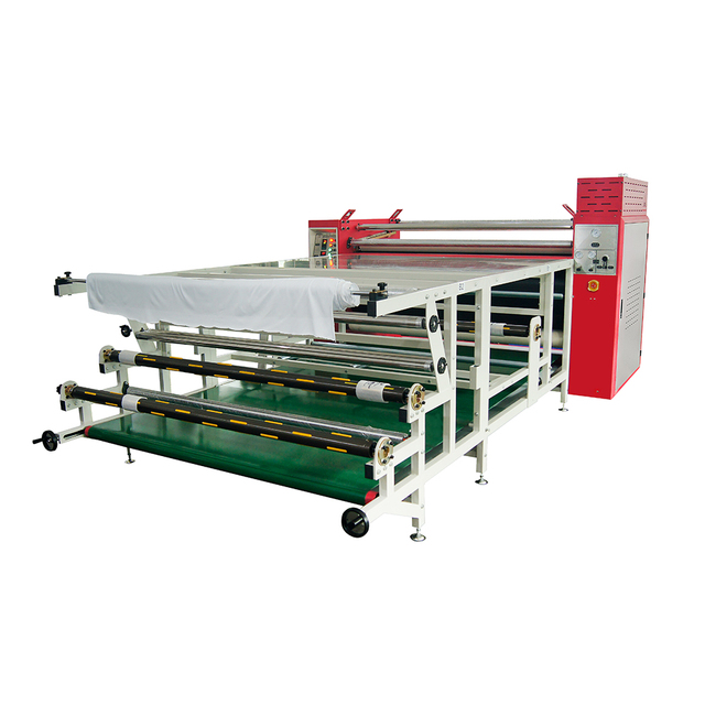 Diameter 270 420 610 800 mm Sublimation Heat Transfer Printing Machine with Oil Container Drum