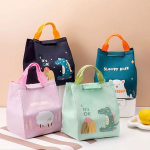 Cheap Fashion Cooler <b>Lunch</b> Bag Portable Children's Student <b>Insulated</b> <b>Lunch</b> <b>Box</b> Thermal Office Cooler Bag Lightweight <b>Lunch</b> Bag - Product Image 4