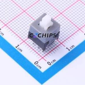 XKB8585-Z-140 Push Button Switch Through hole Component (THT) Switch Self-Locking Square Button Through Hole 100mA - Product Image 1