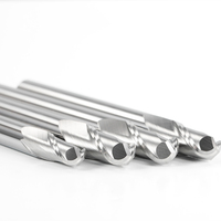 HANDERK Fresa de punta de bola de acero de tungsteno Hrc55 de alta calidad 2F Fresa de punta de bola para máquina herramienta CNC