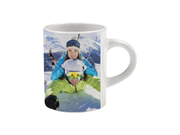 Mug à espresso blanc en céramique de 3 oz pour sublimation, tasse à café pour transfert thermique PYD Life