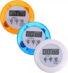 Grosir jam Alarm listrik Mini bentuk bulat, <span class=keywords><strong>Timer</strong></span> dapur untuk memasak tampilan LED penghitung mundur jam Alarm <span class=keywords><strong>Timer</strong></span> Digital - Product Image 1