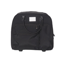 Sac de voyage d'affaires pour homme, personnalisable, amovible, à roulettes, pour ordinateur portable/tablette, sac de voyage de nuit à roulettes, amovible