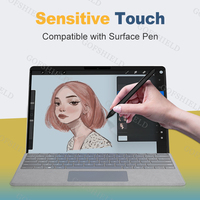 Protection d'écran magnétique pour la confidentialité, réutilisable et amovible, anti-lumière bleue, finition brillante et mate, filtre à 180 degrés pour Surface Pro 8/9/X