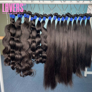 Bán buôn 100% tự nhiên lớp biểu bì phù hợp tóc con người bó sang trọng 12A 15A nguyên Trinh Nữ Đôi rút ra Việt tóc - Product Image 3