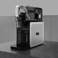 Máquina para Hacer Granizados Milano, 200W, Eléctrica, de Acero Inoxidable, para el Hogar, con 5 Programas Preestablecidos, Gran Oferta