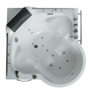 อ่างอาบน้ำนวดตัวอะคริลิคแบบมีระบบนวดด้วยฟองอากาศ อุปกรณ์สปาสำหรับกลางแจ้ง อ่างน้ำร้อนสำหรับ <span class=keywords><strong>2</strong></span> คน <span class=keywords><strong>rocky</strong></span> <span class=keywords><strong>Balboa</strong></span> Bathtubs & Whirlpools - Product Image 3