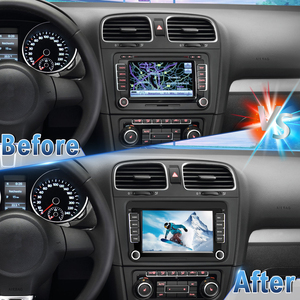 Xe Stereo đài phát thanh cho VW <span class=keywords><strong>Passat</strong></span> B5 2000-2005 và nhiều hơn nữa 7 inch IPS màn hình cảm ứng đầu Carplay Android Auto/SWC/Wifi/GPS navigation - Product Image 2