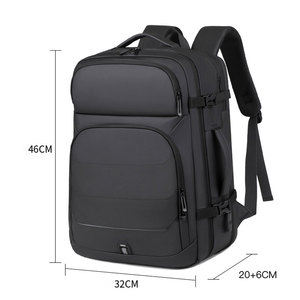 Diseño personalizado de lujo de gran capacidad antirrobo Escuela de Negocios portátil mochila USB expandible - Product Image 5