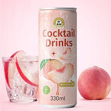 Prezzo di fabbrica personalizzato 330ml di bevanda alcolica gassata al gusto di frutta bibita in scatola Cocktail Drink - Product Image 4