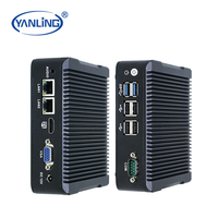 Barato Ubuntu Linux Industrial Fanless Mini Pc Industry J1900 Mini PC para desarrollo de software