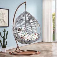 Fauteuil suspendu de style décontracté pour jardin, balançoire de patio, chaise suspendue pour salon, salle à manger, chambre à coucher, hôtel - Vente en gros usine