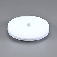 Plafonnier LED étanche IP65 avec capteur radar, design moderne et minimaliste pour couloirs, balcons, salons, triple protection