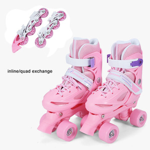 Patins à roulettes Soy Luna à 4 roues et patins à roulettes en ligne prêts à être expédiés, idéaux pour les enfants débutants - Product Image 1