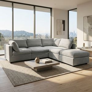 เฟอร์นิเจอร์ห้องนั่งเล่นแบบโมดูลาร์ปรับเปลี่ยนได้ กันน้ำ รุ่น Cloud Couch - Product Image 3