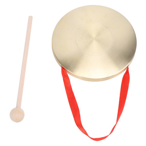 Instrument Gong Tam Tam Gong Instrument de <span class=keywords><strong>percussion</strong></span> traditionnel chinois avec maillet et ruban rouge pour <span class=keywords><strong>festival</strong></span> de mariage - Product Image 5