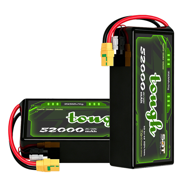Reliable High Energy Density 6S 22.2V 52000mAh 52Ah 5C 350Wh/Kg Solid State Battery for Industrial Surveying Delivery Drone