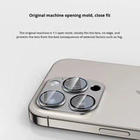 Protection d'écran en verre arrière intégrée avec colle complète pour objectif d'appareil photo de téléphone en gros pour iPhone 17 16 15 14 13 12 Pro Max