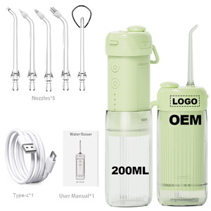200mL Mini Portable Nettoyage Des <span class=keywords><strong>Dents</strong></span> Enfant Irrigateur Oral Électrique Detal Floss Waterflosser <span class=keywords><strong>Jet</strong></span> Wash Kids Water Flosser <span class=keywords><strong>pour</strong></span> les <span class=keywords><strong>Dents</strong></span> - Product Image 1