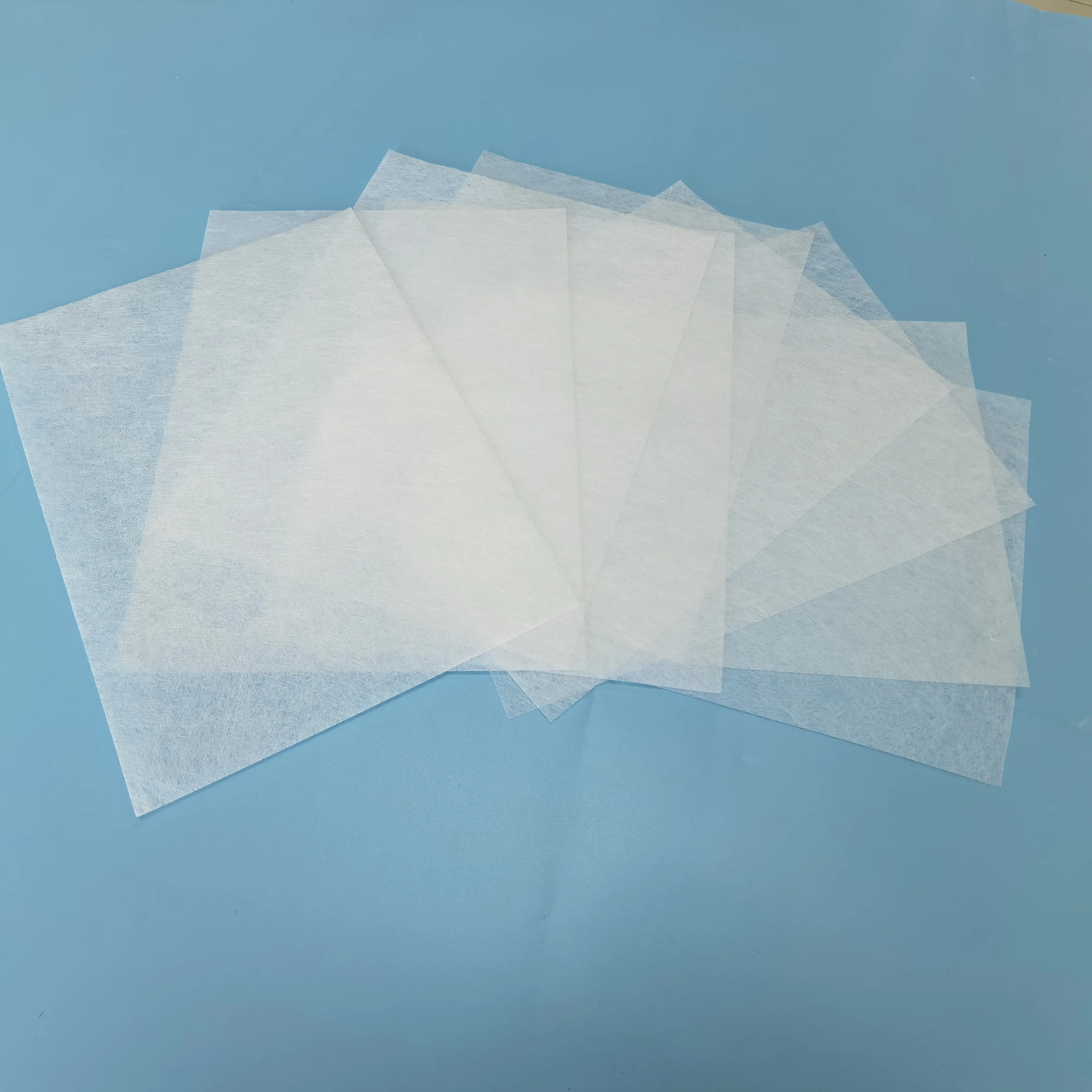 70g schwarzes Glasfaser-Seidenpapier matte Glasfaser-Tissue-Tape für schimmel resistentes, schimmel resistentes Glasfaser-Tissue-Tape